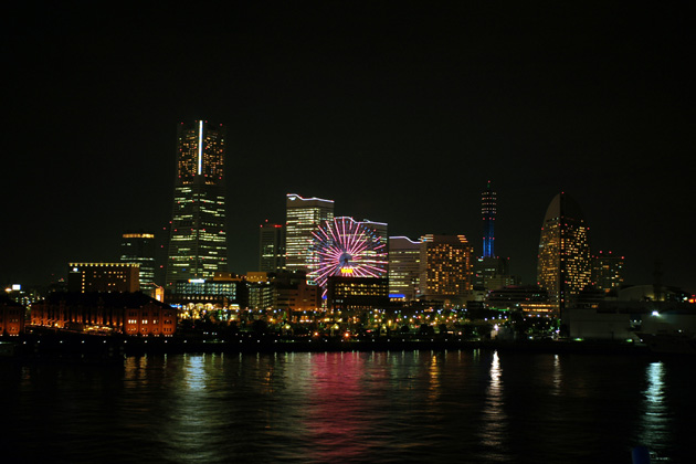 The photograph of Port-Yokohama